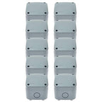 NineLeaf 10PK Project Box ABS Plastic Electrical Boxes, 3 1/4" x 2 3/4" x 2 1/4" by NineLeaf