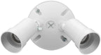 Lithonia Lighting Outdoor Flood Light Fixture, Adjustable Twin Par Flood Light - Image 5