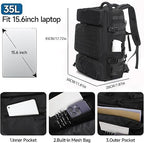 Tactical Backpack for Men, 35L Travel Military Backpack - Image 3