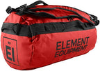 Element Equipment Trailhead Duffel Bag Shoulder Straps Waterproof Red Large by ElementEquipment