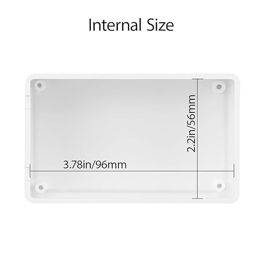LeMotech Project Box 5 Pieces ABS Plastic Electrical Project Case Small - Image 5