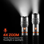 NEBO SLYDE King 4K Work Flashlight | 4000 Lumens, 7 Light Modes, Magnetic Base - Image 4