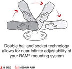 RAM MOUNTS X-Grip Drill-Down Phone Mount – Flat Surface Mount - Image 4