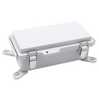 Electrical Waterproof Custom Junction Box, Outdoor Hinged Clear Cover Stainless - Image 4