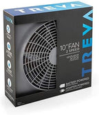 O2COOL Treva 10-Inch Portable Desktop Air Circulation Battery Fan, 2 Speed - Image 2