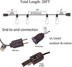 20Ft Outdoor Patio String Lights - Image 3