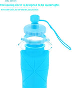 Silicone Folding Travel Cup, 600ml/20oz, Portable Collapsible Drinking Mug - Image 4