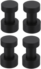 Bathroom Wall Towel Hooks 4-Pack Heavy Duty Metal Coat Hooks by IWOWHERO