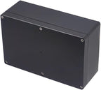 Project Box IP65 Waterproof Junction Box ABS Plastic Black Electrical Boxes DIY by Otdorpatio