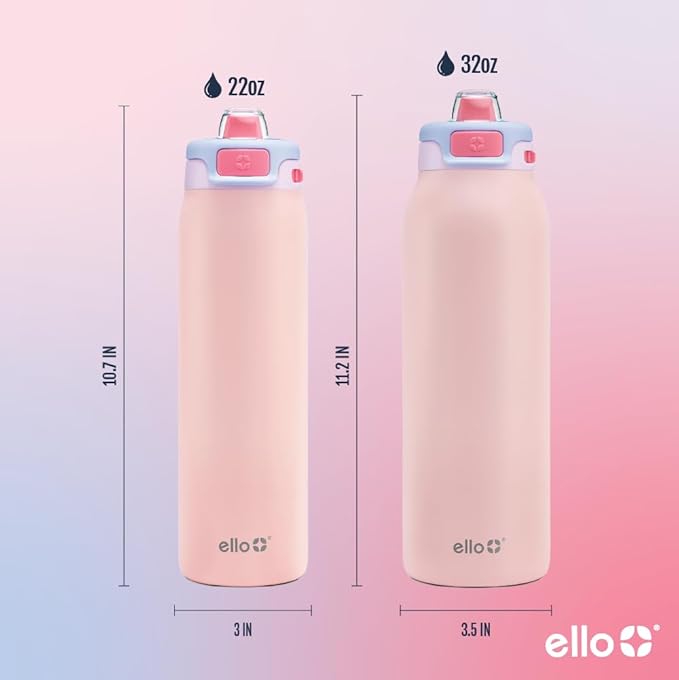 Ello Pop & Fill 22oz Stainless Steel Water Bottle - Image 7