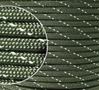 Paracord Rope, Reflective III Parachute Cord 7 Strand Core 550lb, 50ft Army - Image 3