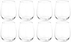 KOXIN-KARLU Classic 18-ounce Acrylic Stemless Wine Glasses, Unbreakable Mixed by KOXIN-KARLU