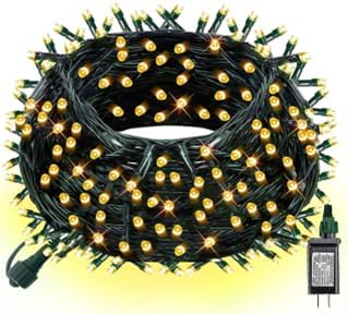 ASENEK Extra Long Christmas Tree Lights 197FT 600 LED Connectable 8 Modes - Image 2