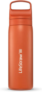 LifeStraw Go Series – Insulated Stainless Steel Water Filter Bottle by LifeStraw