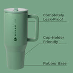 HydroJug Traveler - 32 oz Water Bottle - Fits in Cup Holder - Image 2