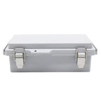 Electrical Waterproof Custom Junction Box, Outdoor Hinged Clear Cover Stainless - Image 3