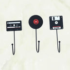 OUNONA 3Pcs Retro Household Hooks Set Multi-Purpose Wall Hanging Hooks - Image 8
