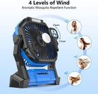 Portable Fan Rechargeable, Cordless Battery Powered Fan - Image 3