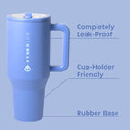 HydroJug Traveler - 40 oz Water Bottle - Fits in Cup Holder - Image 2