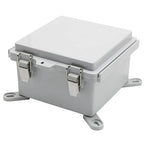 ABS Electric Junction Box, IP67 Weatherproof Electrical Boxes, Hinged Clear - Image 4