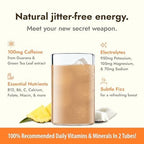 Zipfizz Daily Energy Drink Powder, Pina Colada, 20 Pack | 3-in-1 Sustained - Image 5