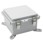 ABS Electric Junction Box, IP67 Weatherproof Electrical Boxes, Hinged Clear - Image 5