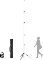 【16' Heavy Duty】 RAUBAY Extreme Tall Video Camera Sports Tripod Stand by RAUBAY