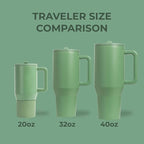 HydroJug Traveler - 40 oz Water Bottle - Fits in Cup Holder - Image 4