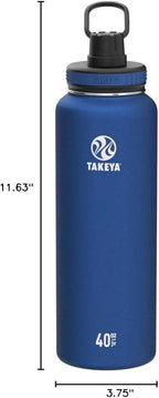 Takeya Originals 40 oz Vacuum Insulated Stainless Steel Water Bottle - Image 7