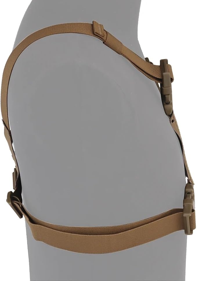 Foldable Tactical Vest Chest Rig Phone Holder, Molle Plate Carrier Pouch - Image 5