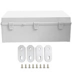 Large Electrical Junction Boxes Hinged Outdoor ABS Plastic Buckle Deep Wall - Image 4