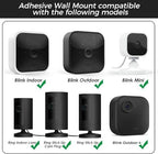 ZHANDEYUA Adhesive Wall Mount for Blink Camera Mount No Drilling Screwing - Image 3
