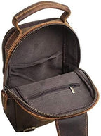 Hebetag Vintage Leather Sling Bag Handbag - Image 5