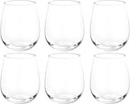 KOXIN-KARLU Classic 18-ounce Acrylic Stemless Wine Glasses, Unbreakable Mixed by KOXIN-KARLU