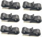 Teensery 100 Pcs Plastic S Shaped Hook Multi-Purpose Mini Hooks by Teensery