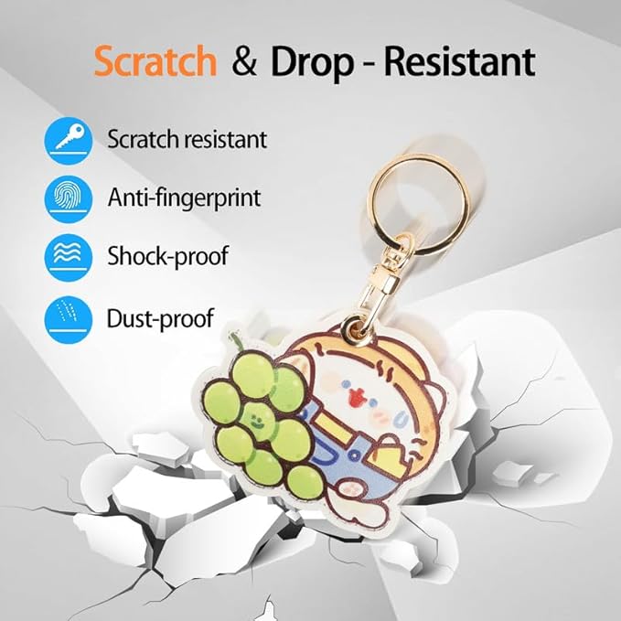 Leather Keychain Case Holder Compatible - Image 3