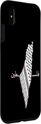 Keffiyeh Palestine Map Arabic Scarf Shemagh Palestinian Flag Case - Image 3