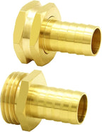 Hooshing 5/8" Brass Garden Hose Repair Kit Male and Female Hose Mender - Image 5