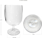 Lily's Home Unbreakable Plastic Wine Glasses Set of 8, 12 oz Shatterproof - Image 9