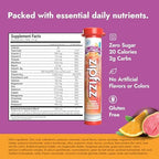 Zipfizz Daily Energy Drink Powder, Passion Orange Guava, 20 Pack | 3-in-1 - Image 2