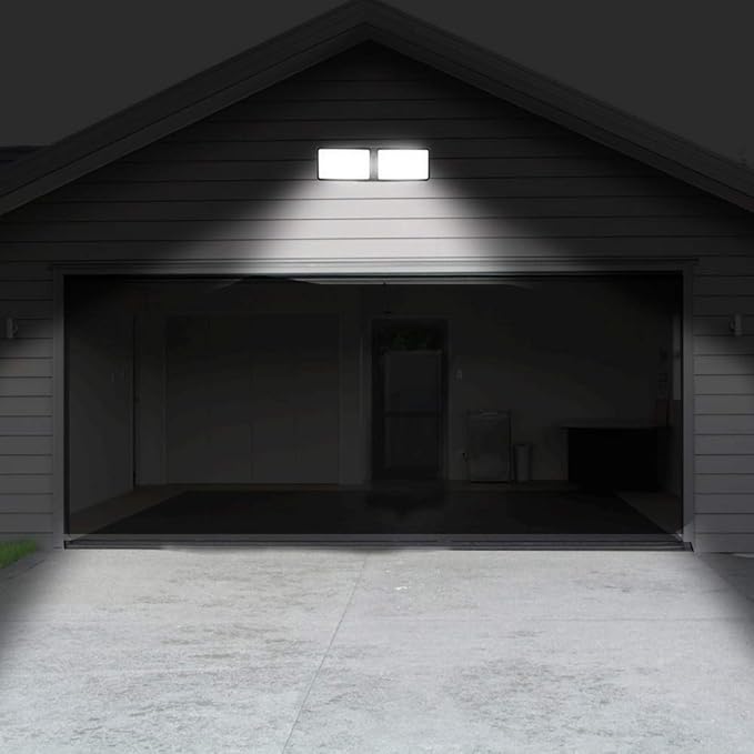 FAGUANGAO Dusk to Dawn LED Security Light, 18W Plug in Flood Light Outdoor - Image 7