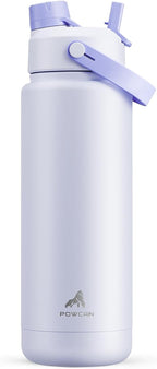POWCAN 32 oz Insulated Water Bottle by POWCAN