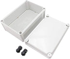 MAKERELE Grey Outdoor Electrical Box Weatherproof 11.02”7.48”5.12” Plastic - Image 4