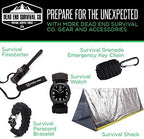 SharpSurvival Military-Grade Glow-in-The-Dark Compass – Waterproof Metal - Image 7