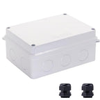 Junction Box Dustproof Waterproof IP65 ABS Plastic Electrical Boxes, Indoor & by LuSumtly