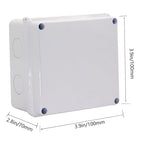 Junction Box, Reserved Holes Electrical Boxes Waterproof IP65 ABS Plastic - Image 2