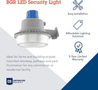 Lithonia Lighting BarnGuard LED Barn Light, Dusk to Dawn Outdoor Lighting - Image 2