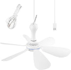 Silent USB Powered Ceiling Canopy Fan by SCOOYEEES