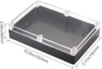Project Box IP65 Waterproof Junction Box ABS Plastic Black Electrical Boxes DIY - Image 2