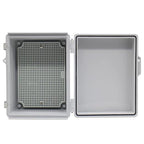 Electrical Junction Box with Mounting Plate, Hinged Cover Stainless Steel - Image 7